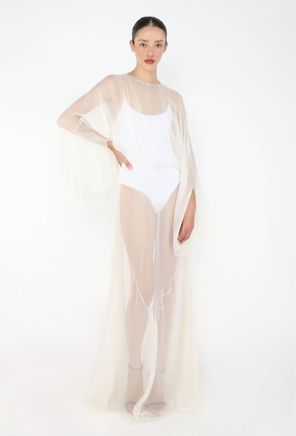 Chloé S/S 1997 Silk Chiffon Kaftan - 2