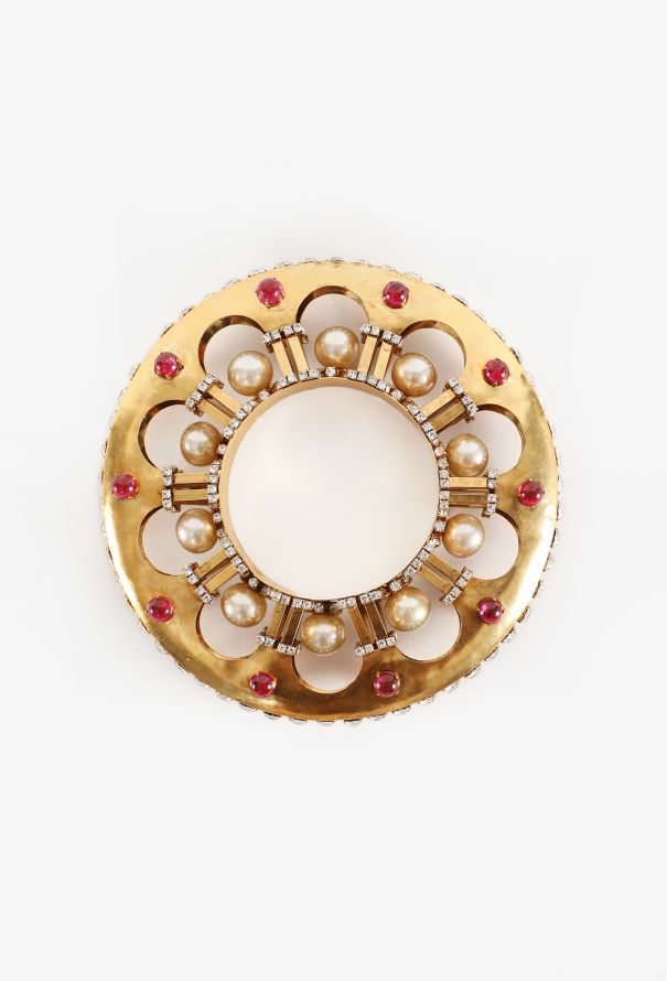 Iradj Moini Disc Earrings & Bracelet Set, 1995 - 9