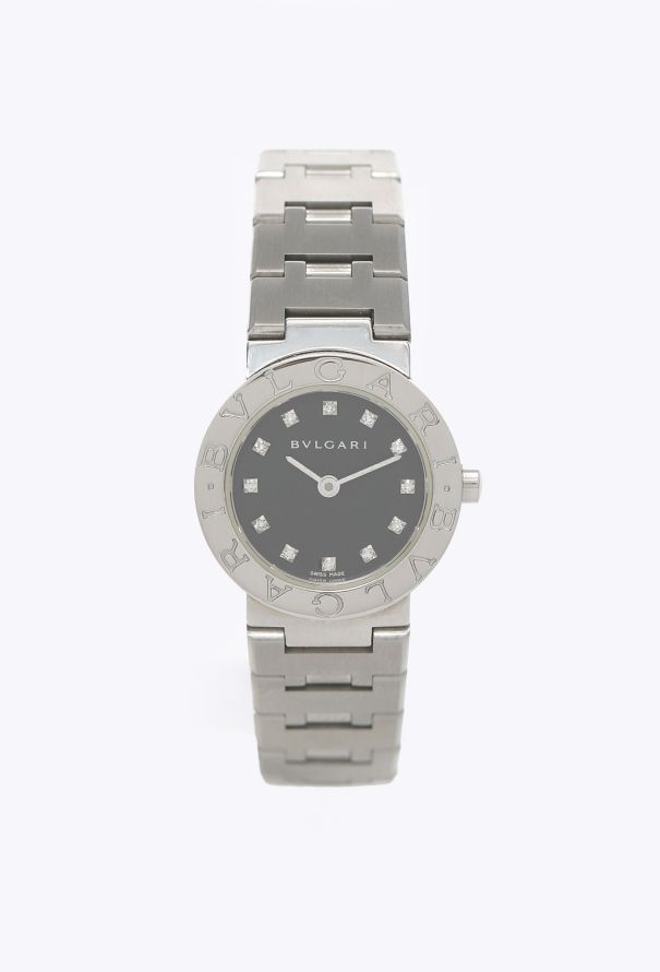 Bulgari Stainless & Diamonds Tubogas Ladies Watch - 1