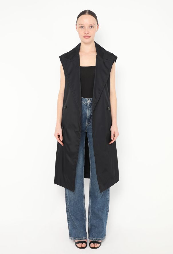 Prada S/S 2018 Tailored Nylon Vest - 1