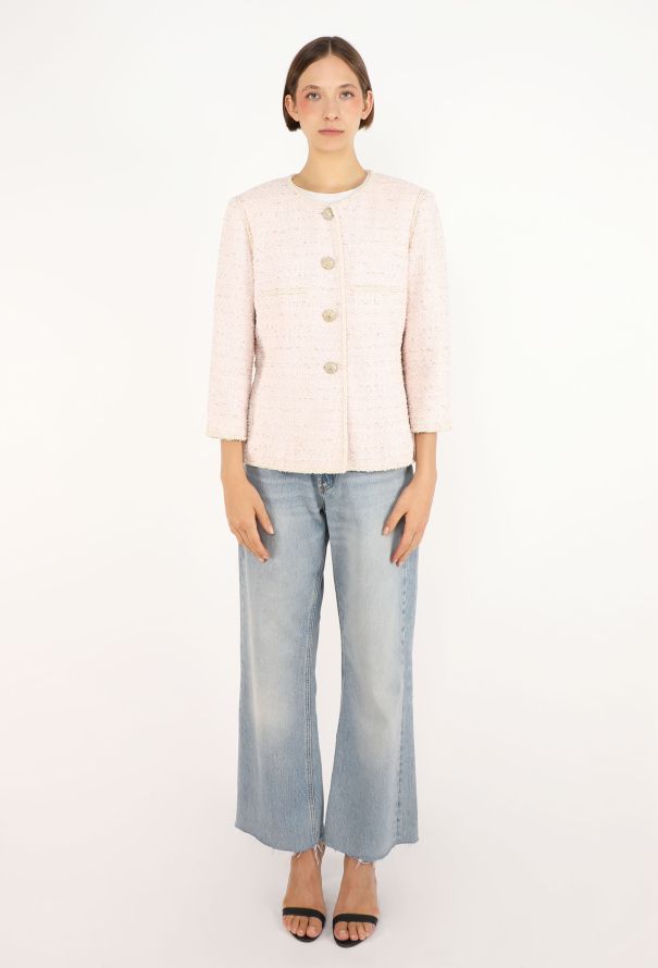 Chanel Frayed Tweed Jacket, S/S 2010 - 4
