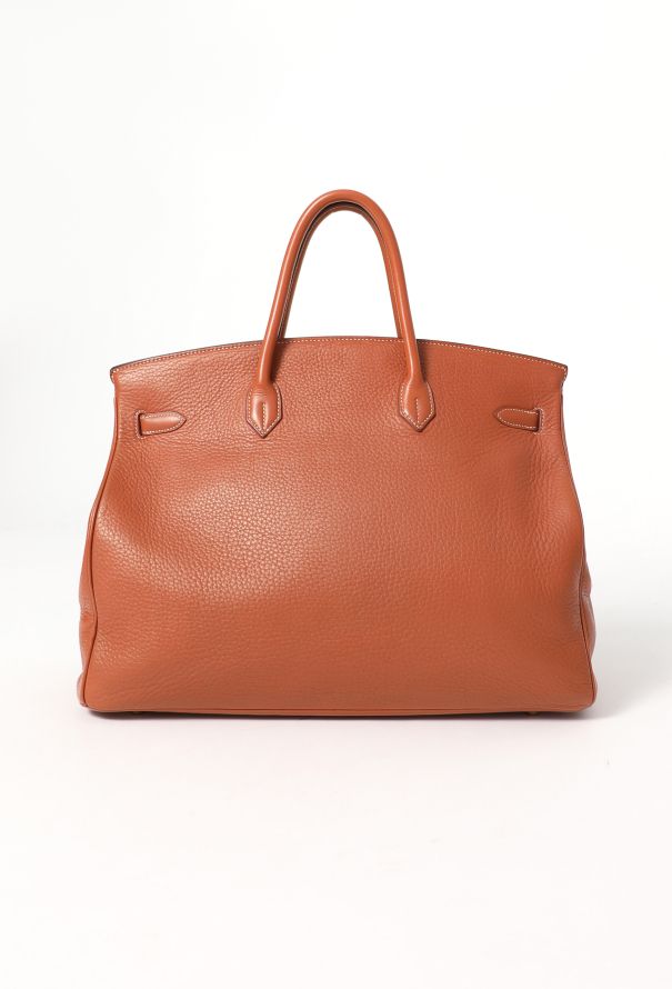 Hermès '90s Brique Clémence Birkin 40 - 4