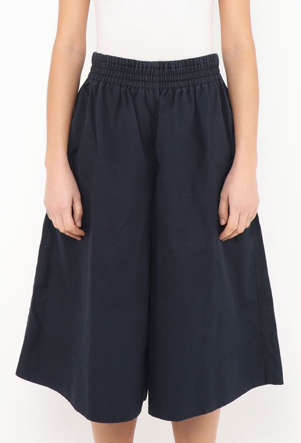 Céline Flared Poplin Culottes - 4