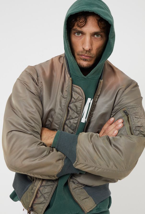 Men's Vintage COLLECTOR 1958 Alpha Industries MA-1 Bomber - 1