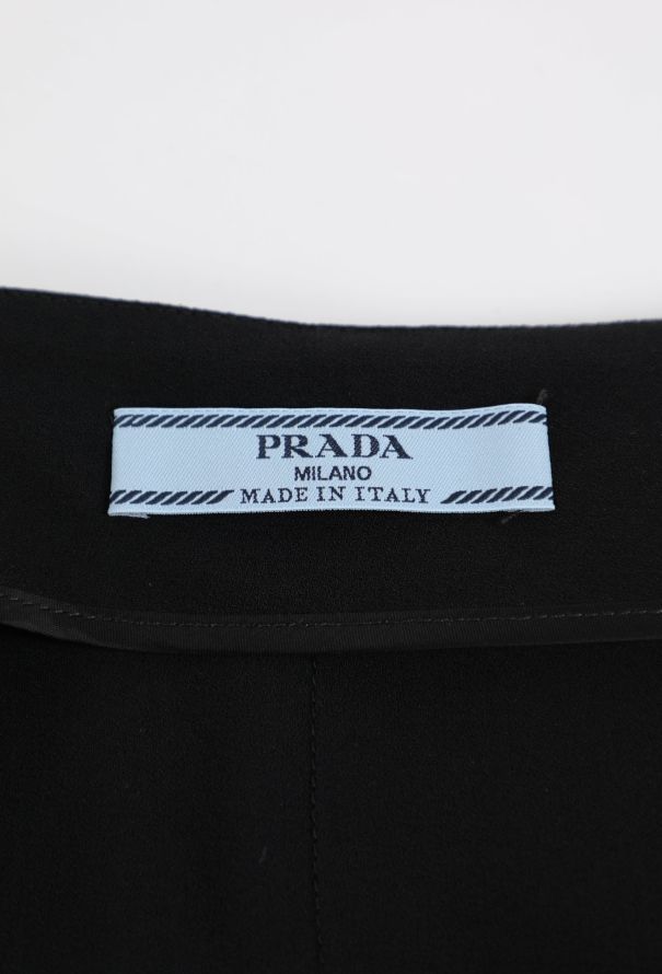Prada 2024 Sablé Belted Midi Skirt - 6