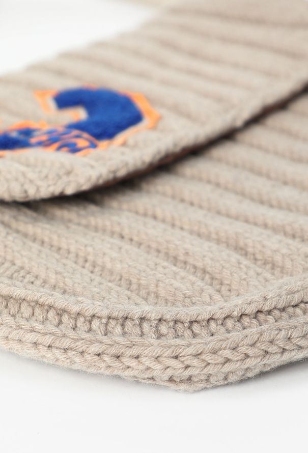 Chloé Vintage Collegiate Ribbed Knit Bag - 9