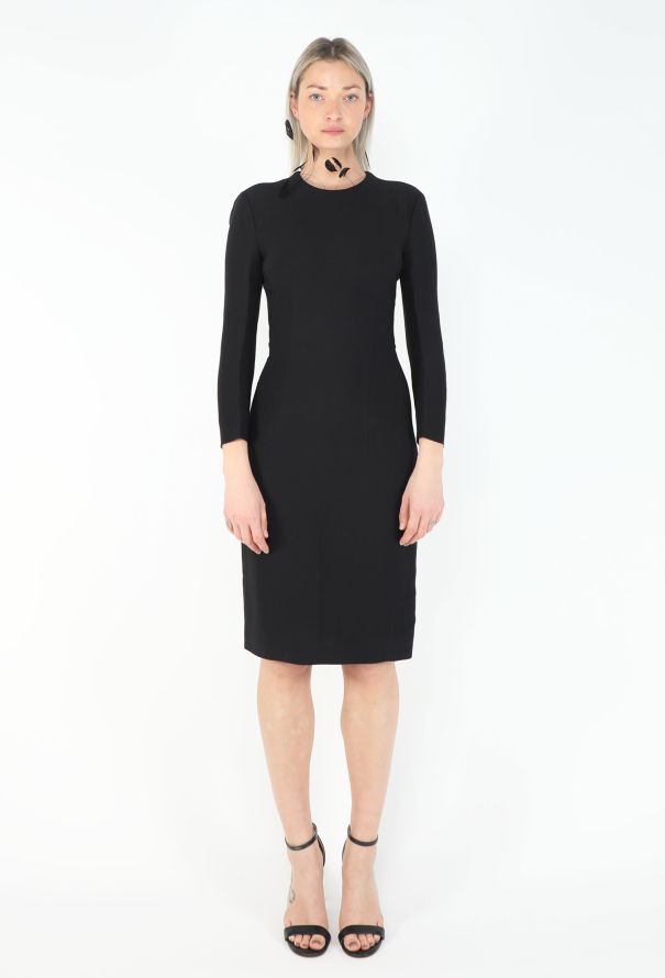 Prada Feather Collar Dress, F/W 2022 - 1