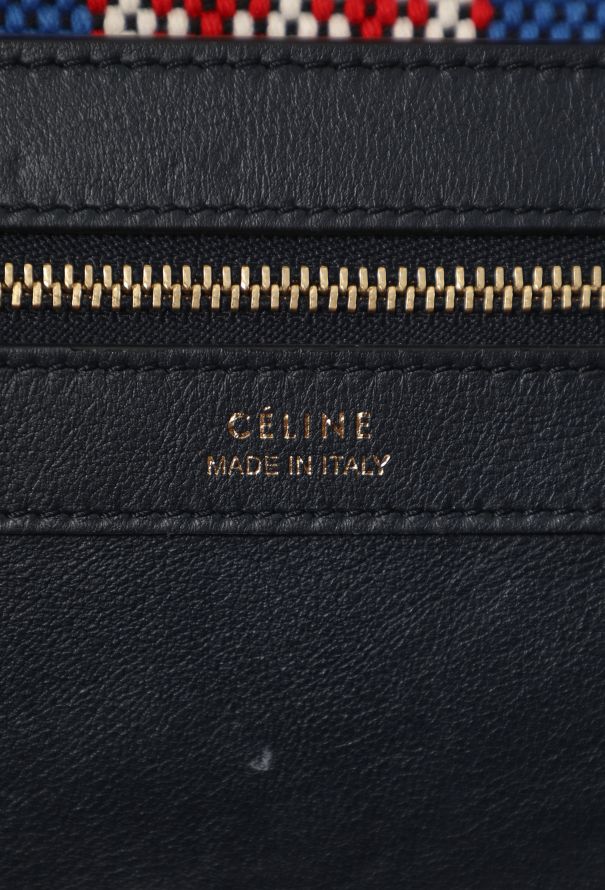 Céline Striped Canvas Phantom Cabas Tote - 12