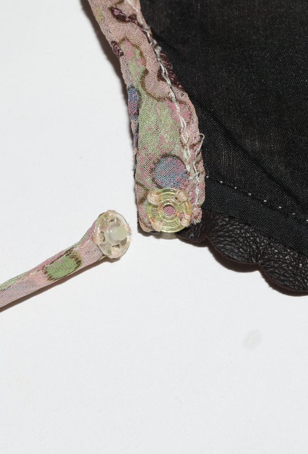 Chloé F/W 2004 Pleated Paisley Chiffon Dress - 8