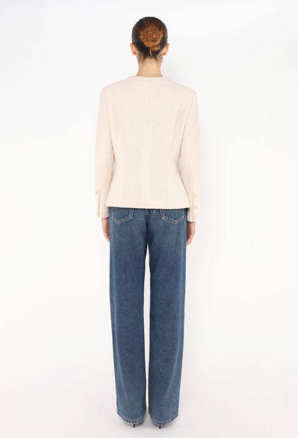 Chanel 1995 Mirrored 'CC' Tweed Jacket - 4