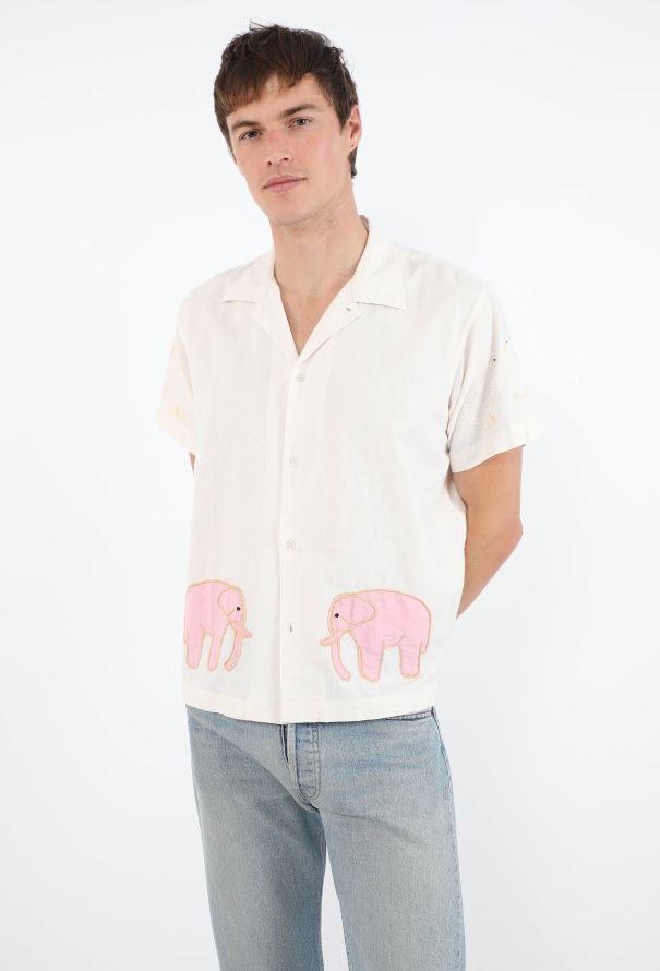 BODE Cotton Embroidered Shirt - 3