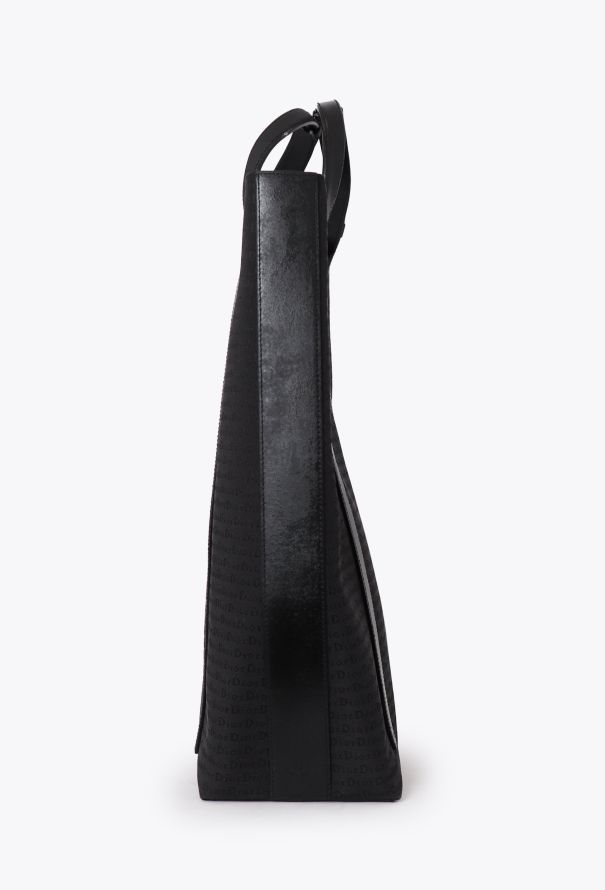 Dior Black Monogram Tote Bag - 5