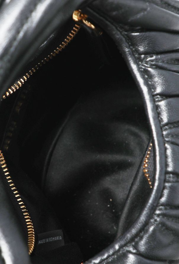 Miu Miu Mini Wander Quilted Hobo Bag - 12