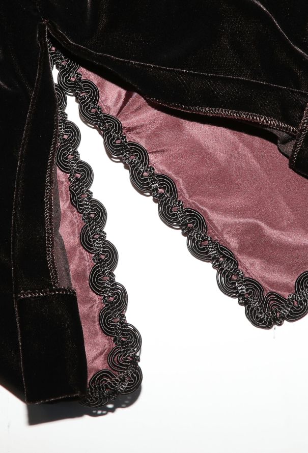 Dior Late '80s Passementerie Velvet Jacket - 6