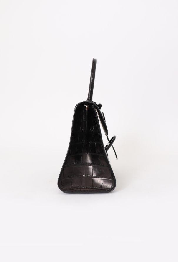 Delvaux F/W 2017 Alligator Échec & Mat  Brillant MM Bag - 4