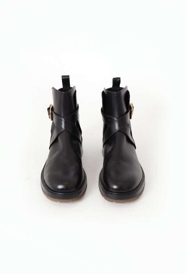 Chloé 2020 Leather Diane Combat Boots - 2 Chloé 2020 Leather Diane Combat Boots - 2