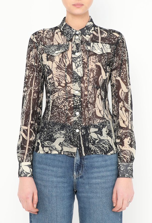 Céline F/W 2017 Mythical Printed Shirt - 1