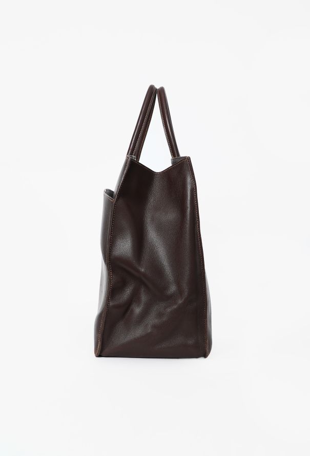 Hermès Vintage Ébène Swift Whitebus GM Bag - 5