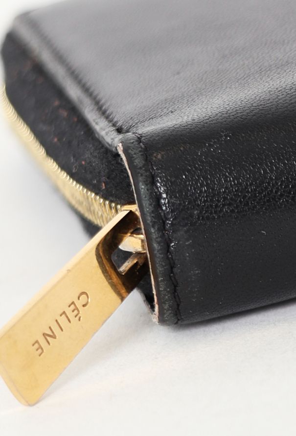 Céline Black Smooth Leather Wallet - 9