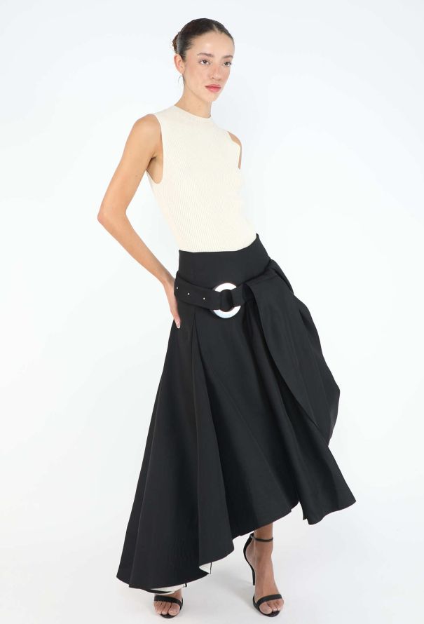 Céline Iconic S/S 2014 Asymmetrical Ring Skirt - 1