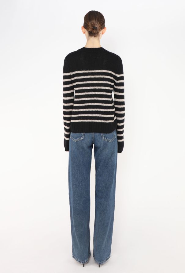Khaite 2022 Tilda Cashmere Striped Sweater - 3