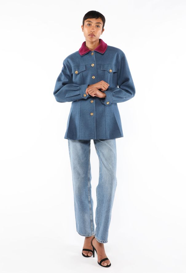Chanel Flared Military Peacoat, F/W 1991 - 1