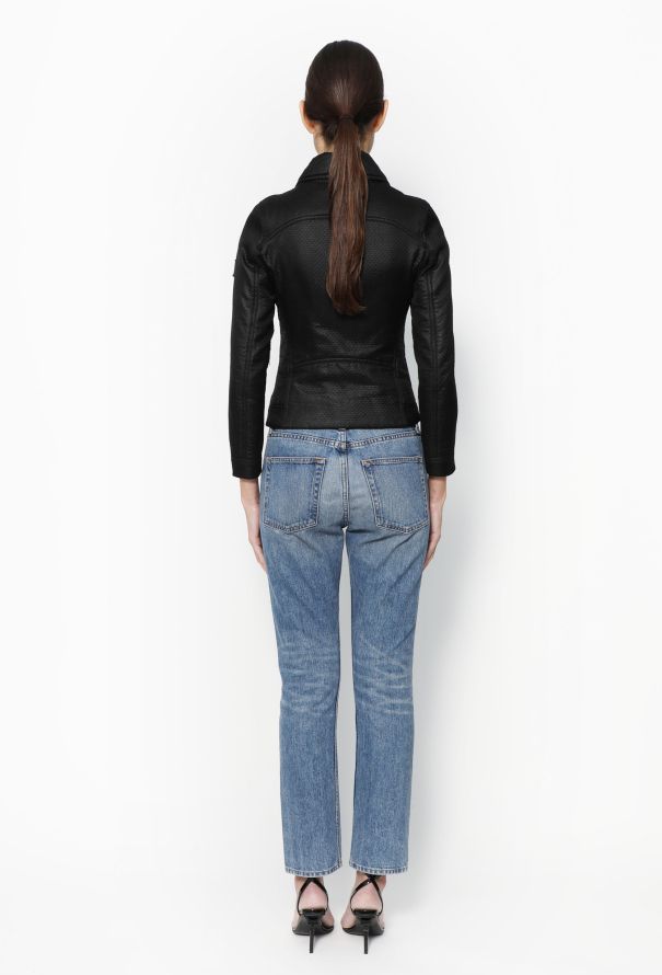 Chanel Quilted 'CC' Biker Jacket - 5 Chanel Quilted 'CC' Biker Jacket - 5