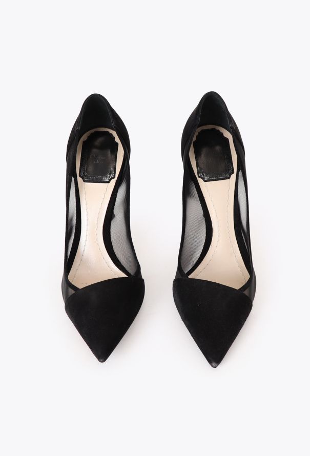 Dior 2013 Suede Mesh Songe Pumps - 3