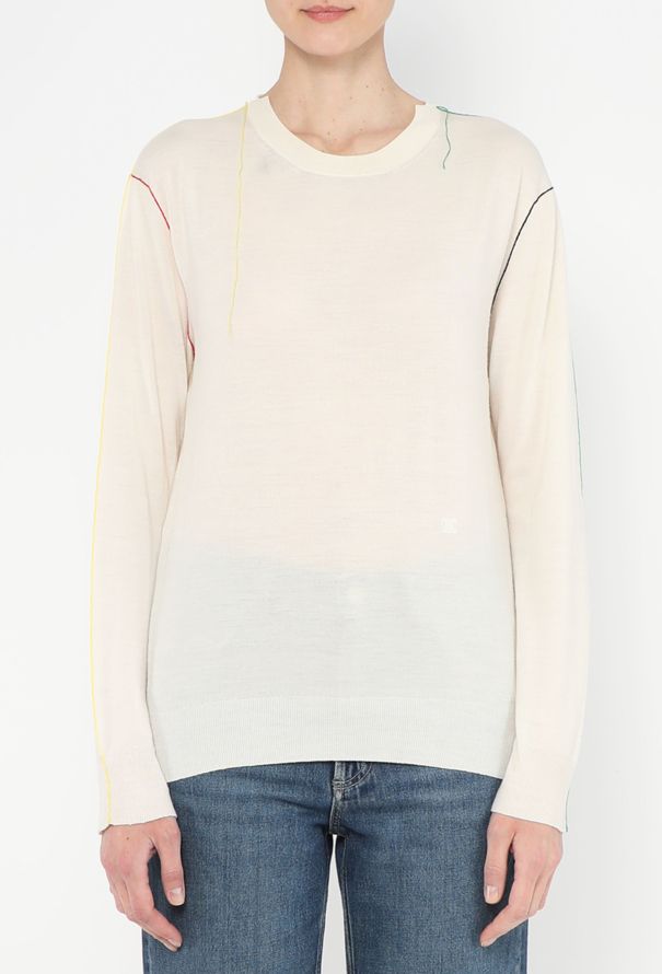 Céline Deconstructed Seam Triomphe Sweater - 3