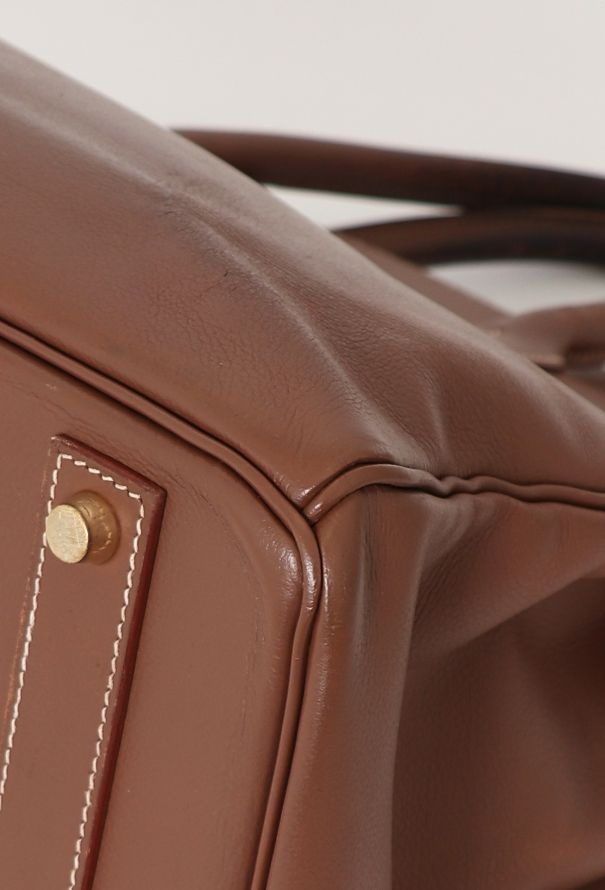 Hermès Birkin 40 “Shooting Star” – Fauve Calfskin, 1999 - 12