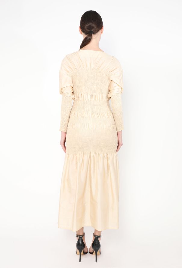 Toteme S/S 2019 Coripe Ruched Dress - 5 Toteme S/S 2019 Coripe Ruched Dress - 5