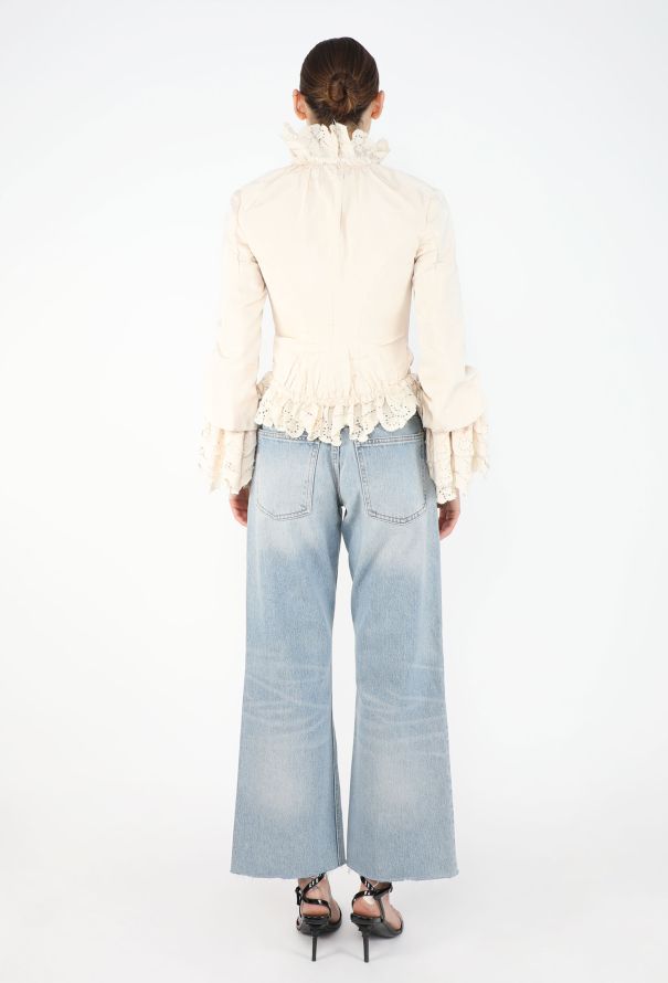 Alexander McQueen COLLECTOR S/S 2003 ‘Irere’ Broderie Jacket - 4