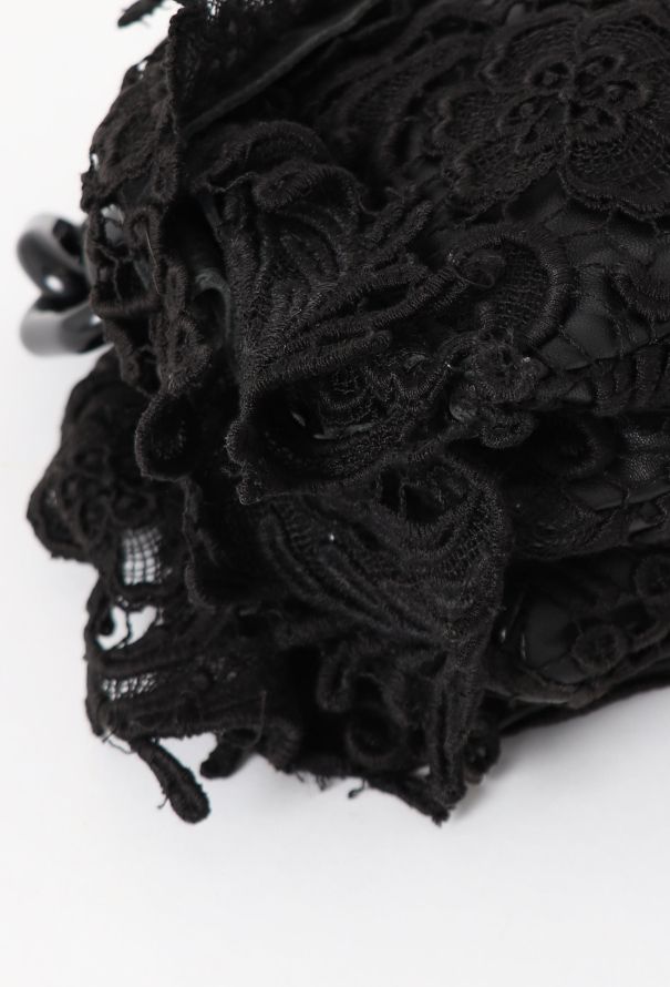 Prada F/W 2008 Guipure Lace Shoulder Bag - 11 Prada F/W 2008 Guipure Lace Shoulder Bag - 11