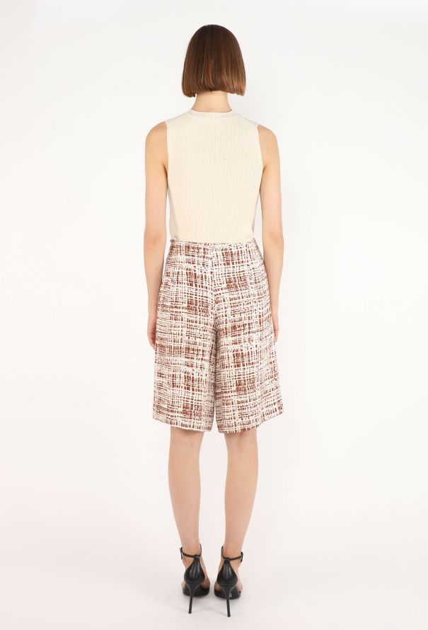 Prada Re-Edition '96 Tweed Bermuda Shorts - 5