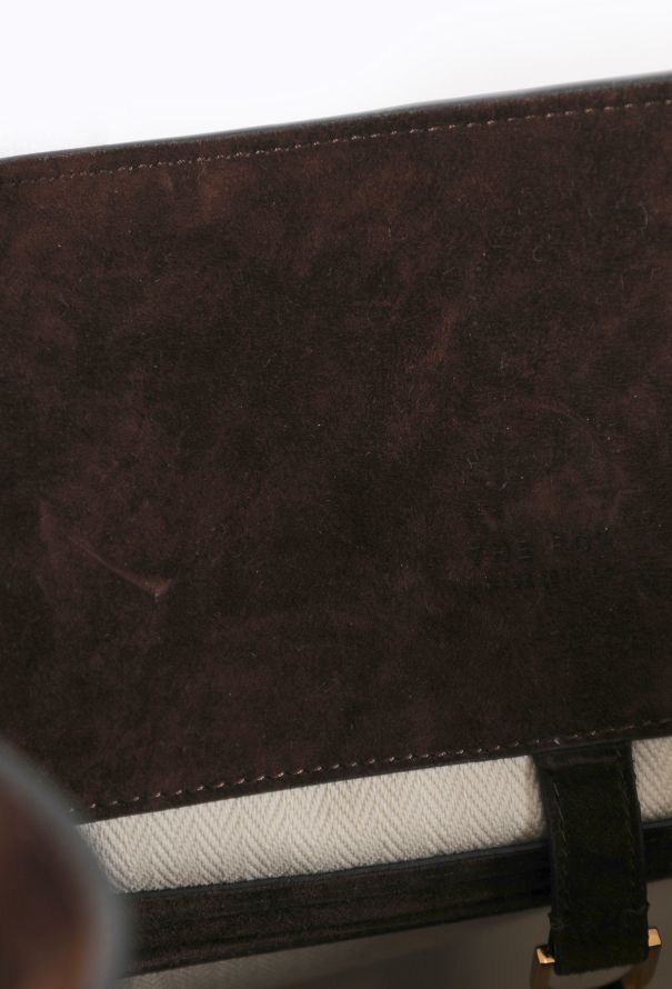 The Row Brown Suede Margaux 17 - 11