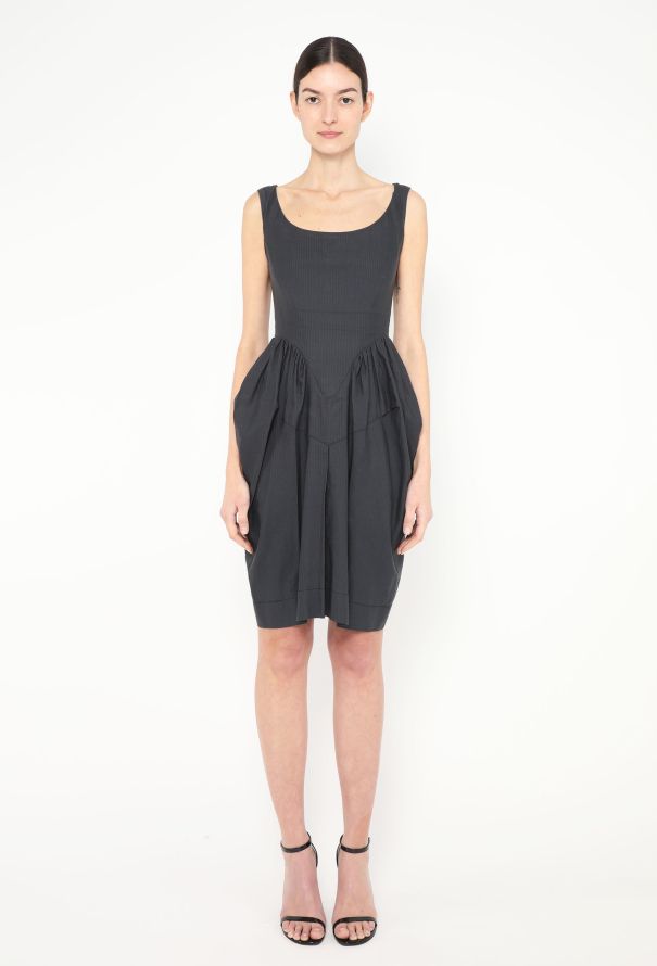 Vivienne Westwood Early 2000s Pinstripe Corset Dress - 1