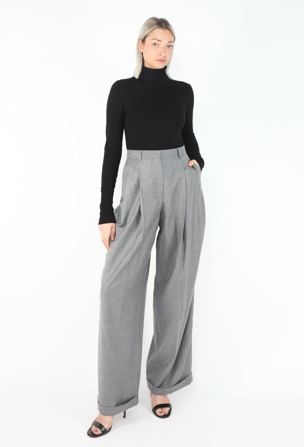 The Row Pleated Wide-Leg Trousers - 3