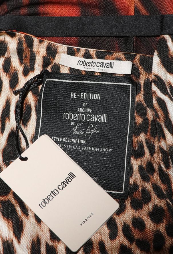 Roberto Cavalli S/S 2022 Re-Edition 2001 Tiger Gown - 7