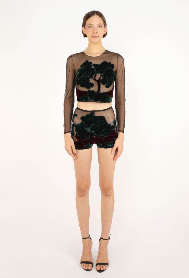 Norma Kamali 3-Piece Velvet Ensemble, 1970s - 2