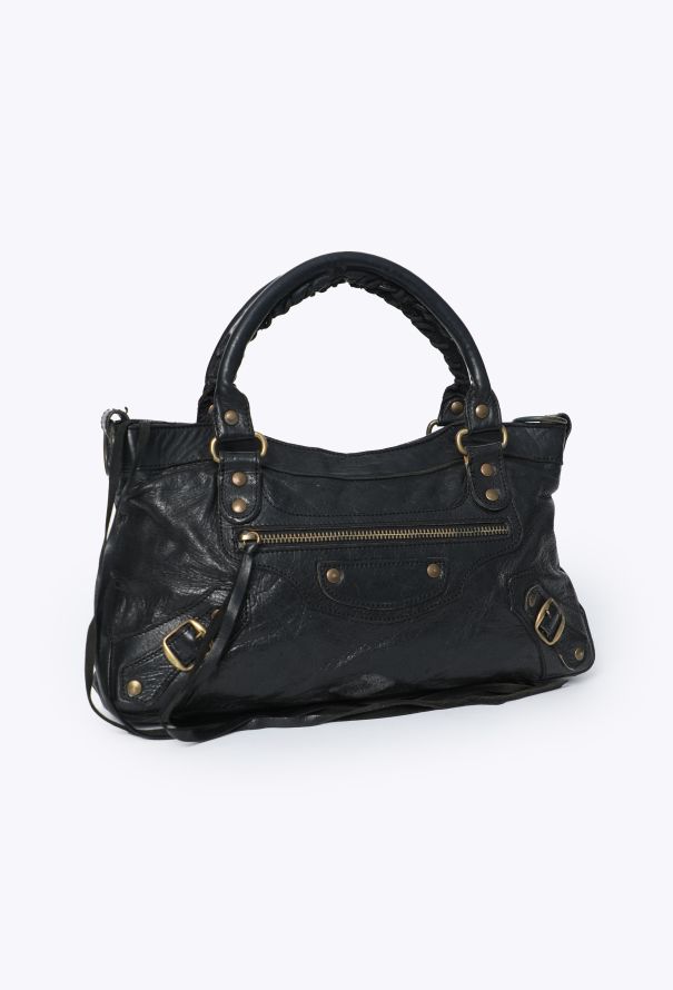 Balenciaga Original 2001 Le Dix City Motorcycle Bag - 3