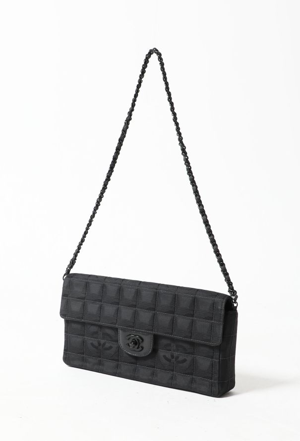 Chanel Orange Quilted Nylon Flap Bag Chanel | The Luxury Closet