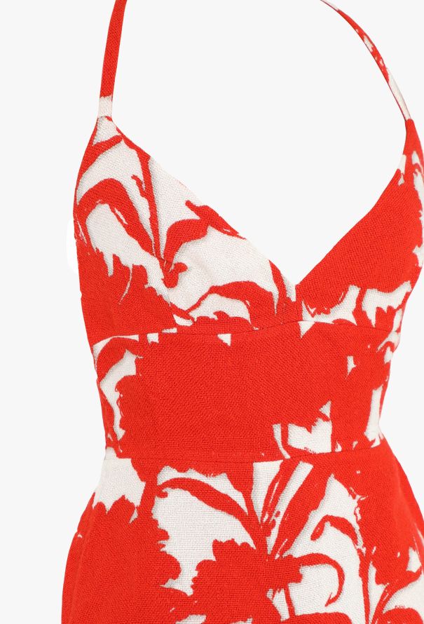 Prada S/S 2001 Floral Silk Bodysuit - 4