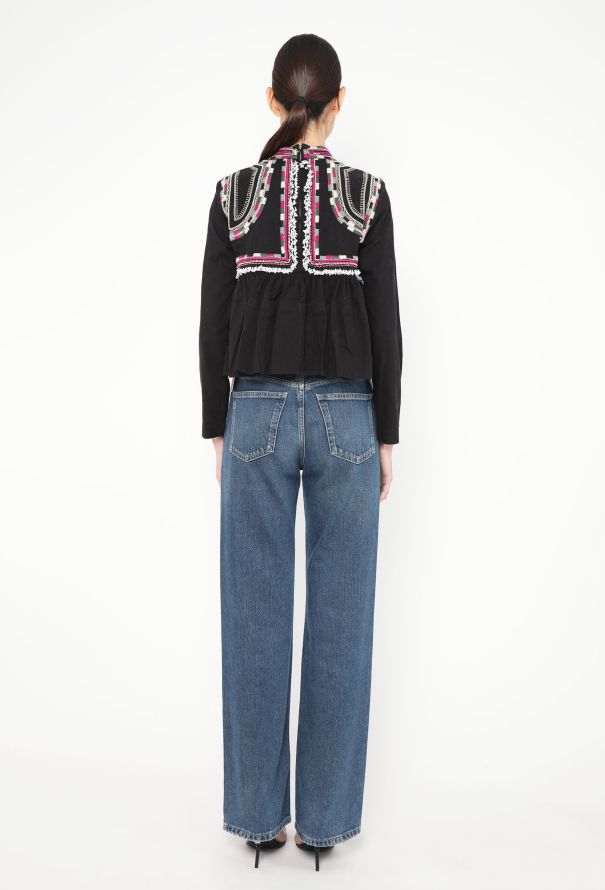 Isabel Marant S/S 2016 Embroidered Cotton Top - 4 Isabel Marant S/S 2016 Embroidered Cotton Top - 4