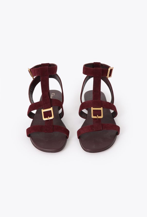 Dior Suede Gladiator Sandals - 1