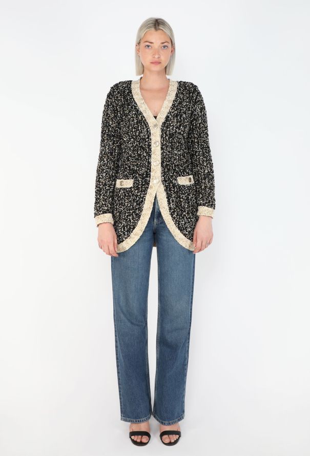 Chanel Paris-Egypt Lurex Tweed Cardigan, 2019 - 2