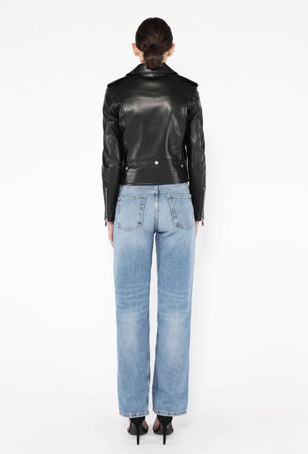 Saint Laurent 2021 Leather Biker Jacket - 5