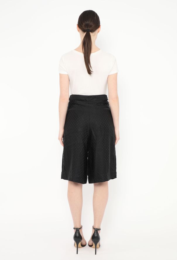 Dries Van Noten Embroidered Polka Dot Shorts - 4 Dries Van Noten Embroidered Polka Dot Shorts - 4