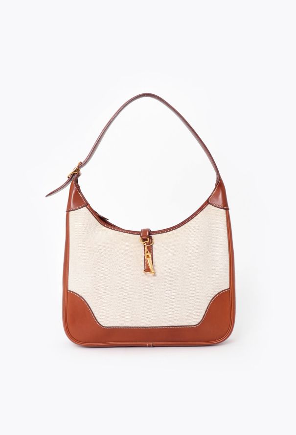 Hermès Barenia & Toile H Trim Bag - 1