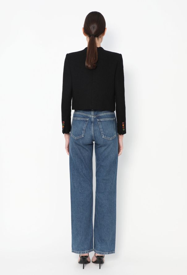 Saint Laurent S/S 2022 Scalloped Bouclé Jacket - 5 Saint Laurent S/S 2022 Scalloped Bouclé Jacket - 5