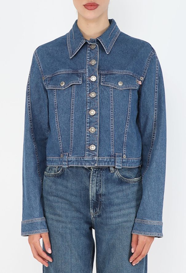 Dior 2003 Cropped Denim Jacket - 1
